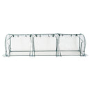 Steel Frame Portable Plastic Cover Greenhouse