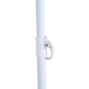 Oasis 2 m Beach Canopy Parasol with Side Panels - Blue