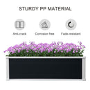 Outsunny Raised Garden Bed Planter - 100 x 80 cm