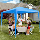 Outsunny 2.7m x 2.7m Heavy Duty Gazebo/ Marquee - Blue