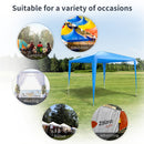 Outsunny 2.7m x 2.7m Heavy Duty Gazebo/ Marquee - Blue