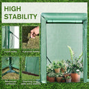 Steel Frame Mesh Cover Greenhouse - Green
