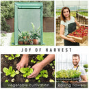 Steel Frame Mesh Cover Greenhouse - Green