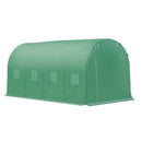 4m x 2m Walk-in Tunnel Greenhouse with Windows and Door