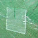 4m x 2m Walk-in Tunnel Greenhouse with Windows and Door