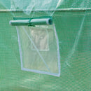 4m x 2m Walk-in Tunnel Greenhouse with Windows and Door