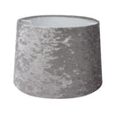 Velvet Lamp Shade - Silver