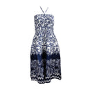 Women's 3 in 1 Paisley Printed Maxi Dress