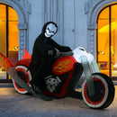 Halloween Inflatable Grim Reaper Ghost Chariot 1.2m