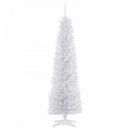 Christmas Time 5.9ft Artificial PVC Slimline Christmas Tree White