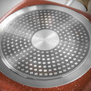 Lewis's  Sovereign Stone Copper Griddle Pan with Soft Touch Handle Home Kitchen