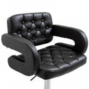 Bar Stool, Gas Lift, PU - Black
