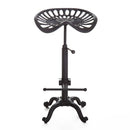 Bar Stool Industrial Metal Tractor Seat Adjustable Cast New Style Stool