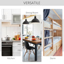 Foldable Dining Table Drop-Leaf Folding Desk Side Console with Storage Shelf for Kitchen,Dining Room Bar"