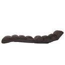 Folding Floor Sofa Bed Adjustable Lounger Sleeper Futon Mattress Chair W/Pillow-Brown