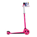 Evo Character Head Light up 3 Wheel Scooter - Unicorn