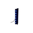 HOMCOM Electric Wall Mounted Fire Place Slimline Plasma Fan Heater Backlit 900/1800W