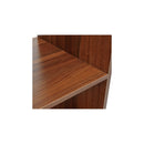 Open Wardrobe W/ Clothes Hanging Rail-Walnut