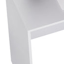 High Gloss 4 Drawers Table Vanity Dressing Drawer Computer PC Study Desk Office Furniture-White