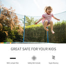 HOMCOM Trampoline Replacement Net Safety Enclosure Spare 8ft