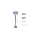 A4 Menu Poster Display W/Stand-Silver |