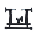 Foldable Indoor Bike Turbo Trainer Folding Exercise Fitness Training-Black