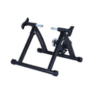 Foldable Indoor Bicycle Turbo Trainer Deluxe Fan Fly Wind Wheel-Black