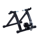 Foldable Indoor Bicycle Turbo Trainer Deluxe Fan Fly Wind Wheel-Black