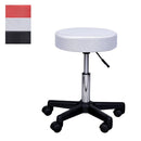 HOMCOM Salon Spa Swivel Massage Stool Beauty Facial Gas Lift Manicure Adjustable Tattoo Chair Seat-Red/White/Black