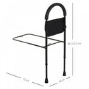 Steel Frame Bed Support Handle w/ Pocket Black