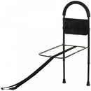 Steel Frame Bed Support Handle w/ Pocket Black