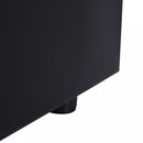 HOMCOM 12 Bottle Wine Cooler Mini Bar Refrigerator 11-18°C Adjustable Temperature Touch Control Led Lights Sleek Stylish Suitable for Home Bar Party Black