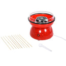 HOMCOM Candyfloss Machine 450W Non-Stick - Red
