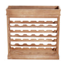 Wine Rack,70Wx22.5Dx70H cmx 24 Bottles  4-tier-Wood