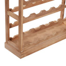 Wine Rack,70Wx22.5Dx70H cmx 24 Bottles  4-tier-Wood