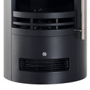 HOMCOM Electric Fireplace Heater 900W/1800W-Black