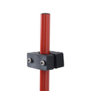 HOMCOM Canoe/Kayak Aluminum Wall Mount Hangers - Red