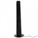 HOMCOM ABS 3-Speed Oscillating Tower Fan w/ Remote Black