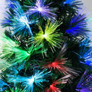 1.5m Pre-Lit Artificial Christmas Tree - Green