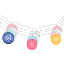 Outsunny 4-Pack Garden String Lights, Total 70ft 80 LED Globe Lights, Hanging Festoon Lights for Outdoor/Indoor, Party, Festival Docor wit Outdoor/Indoor