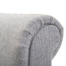Bed End/Side Chaise Lounge Sofa - Grey