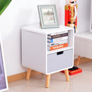 Bedside Table, 40Lx38Wx58H cm