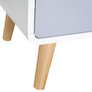 Bedside Table, 40Lx38Wx58H cm
