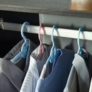 Open Wardrobe with Hanging Rod and Storage Shelves Mobile Garment Rack on Wheels Bedroom, Cloakroom, Black Clothing Organizer