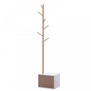Coat Rack Storage Bench, 180H cm