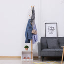 Coat Rack Storage Bench, 180H cm