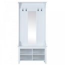 Mirror Cabinet, 80Lx40Wx170H cm-White