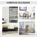 Modern Side Cabinet Home Organizer with 3 Storage Drawer Unit for Bedroom, Living Room Nordic w/