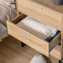 Chest of Drawers, 3 Drawer Unit, Storage Cabinet Organizer with Steel Frame for Bedroom, Living Room Unit