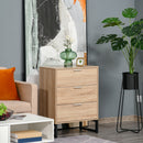 Chest of Drawers, 3 Drawer Unit, Storage Cabinet Organizer with Steel Frame for Bedroom, Living Room Unit